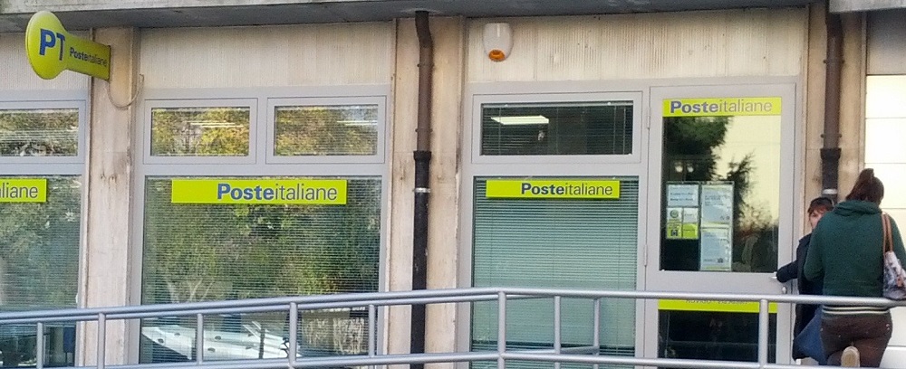 Rovigo, l'esterno dell'Ufficio Postale in Commenda
