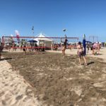 Rosolina Mare, fasi di gioco femminile della seconda tappa del campionato regionale di beach volley Under 14