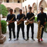 Il Venezze Saxophone Quartet: Alberto Bustreo, Nicola Cecchetto, Davide Periotto e jacopo Borin