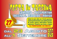 Parte a Rovigo la 27esima edizione della Festa in Tassina