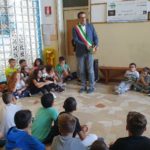 Il saluto nella scuola di Grignano Polesine