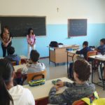 Il saluto di Tovo agli alunni della Scuola Media Riccoboni di Rovigo