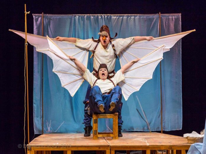 IL SOGNO DEL GIOVANE LEONARDO DA VINCI