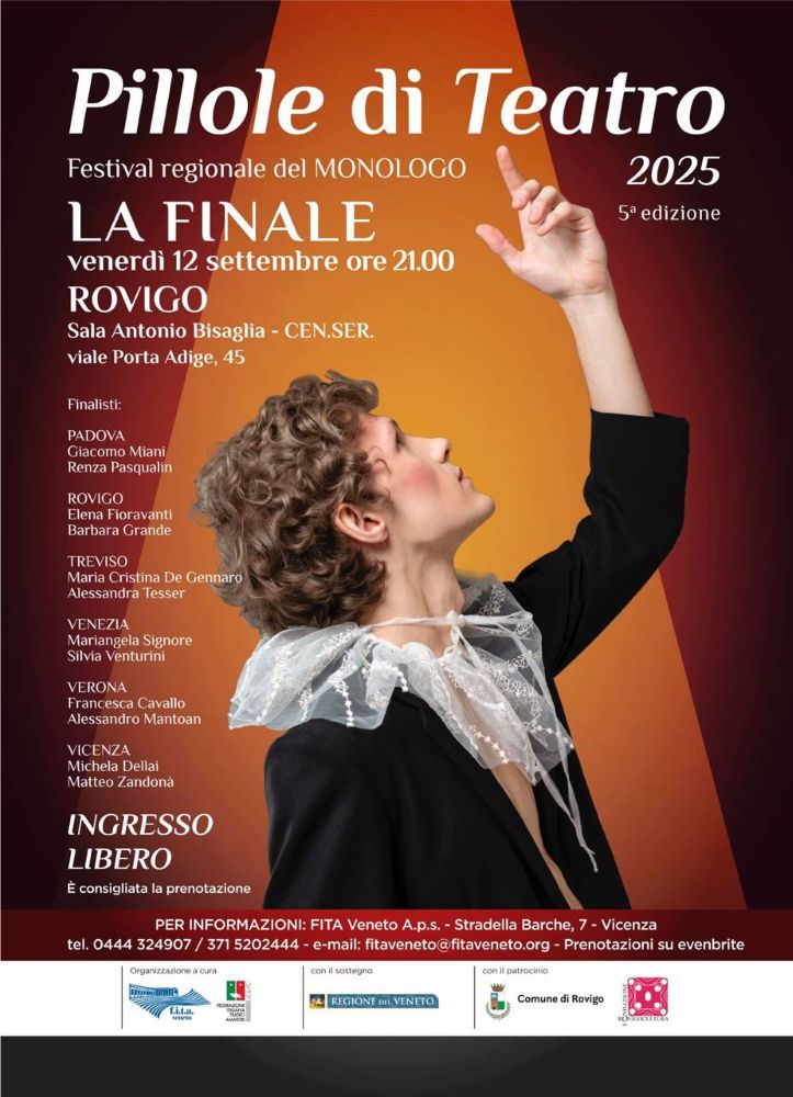 Pillole di Teatro locandina 2025