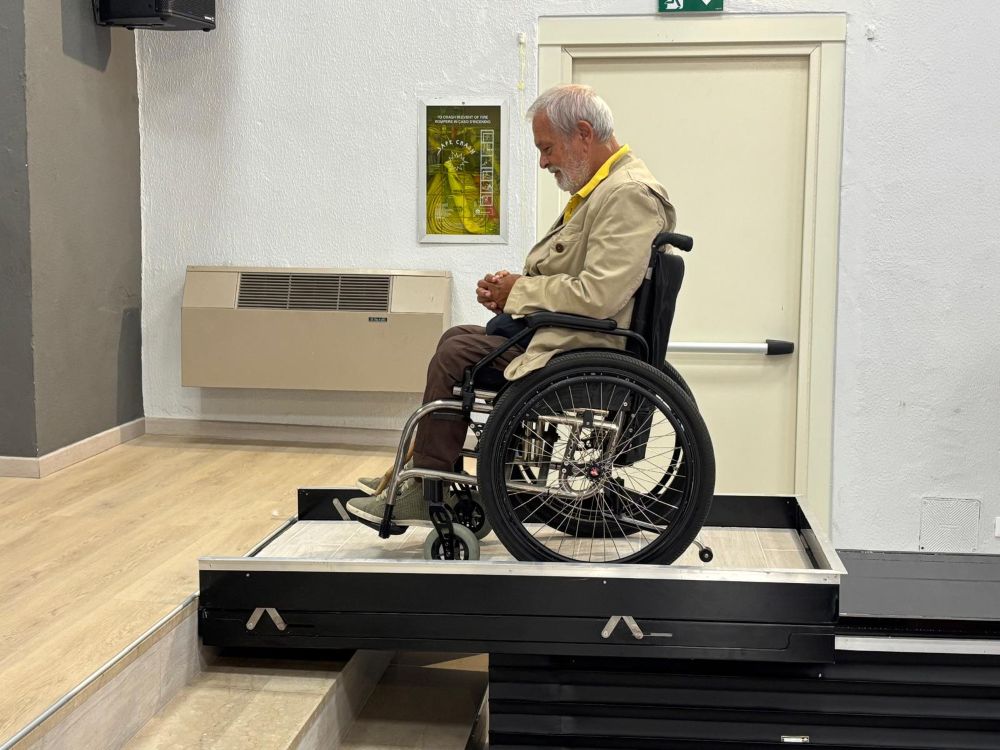 San Bortolo inaugurazione elevatore 3