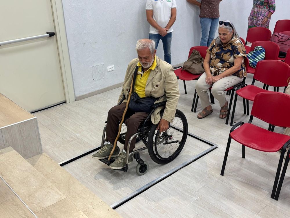 San Bortolo inaugurazione elevatore 5