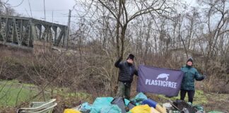 Arquà Polesine: rimossi 350 kg di rifiuti lungo il Canalbianco grazie ai volontari Plastic Free