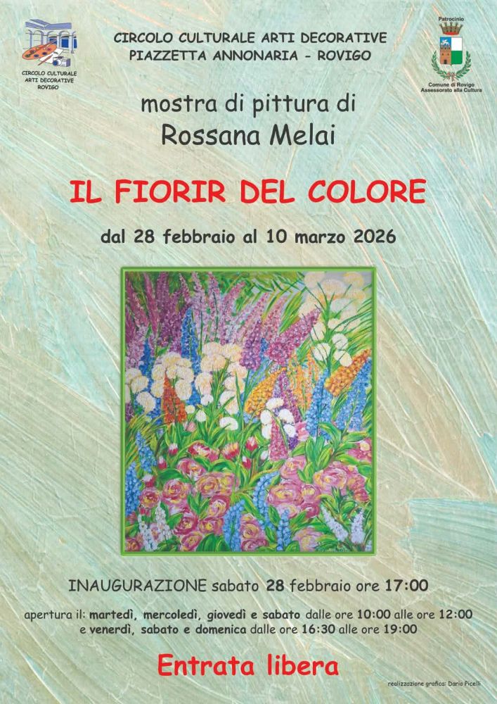 Locandina Melai mostra 2026