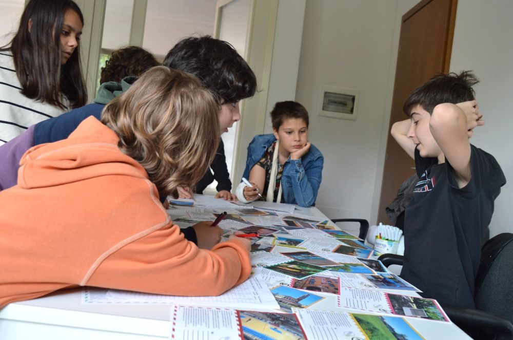 consiglio comunale dei ragazzi - cartoline
