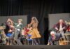 I docenti del Viola-Marchesini salgono sul palco ad Arquà Polesine con un omaggio ad Achille Campanile