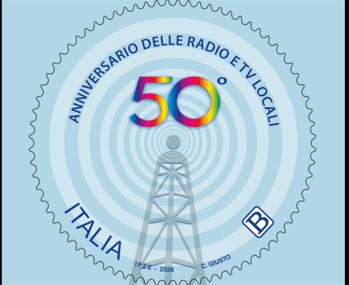 Francobollo Radio TV locali