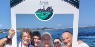 Dalla provincia di Rovigo allo Stretto di Messina: in cinque completano la traversata a nuoto