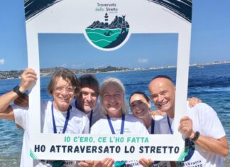 Dalla provincia di Rovigo allo Stretto di Messina: in cinque completano la traversata a nuoto