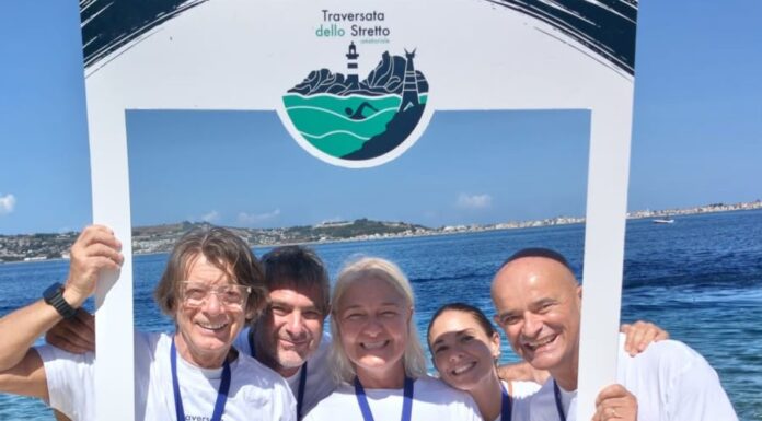 Dalla provincia di Rovigo allo Stretto di Messina: in cinque completano la traversata a nuoto