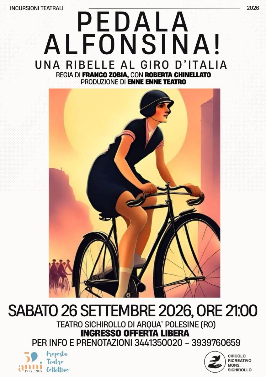 Incursioni Teatrali - Pedala Alfonsina