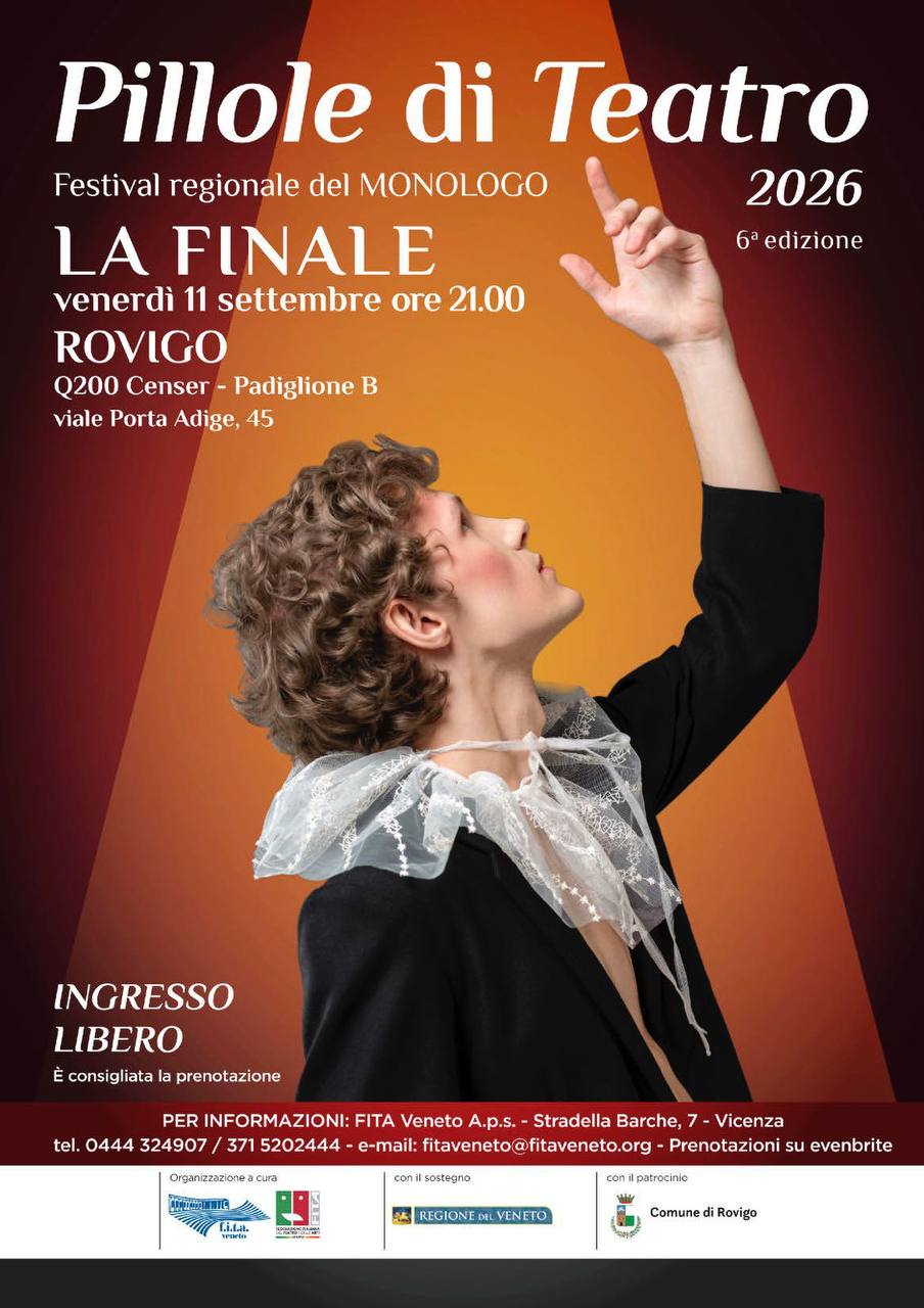 locandina Pillole di Teatro 2026