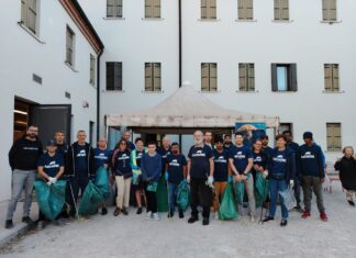 Rovigo, ambiente e inclusione insieme: raccolti 16 sacchi di rifiuti e 1,2 chili di mozziconi